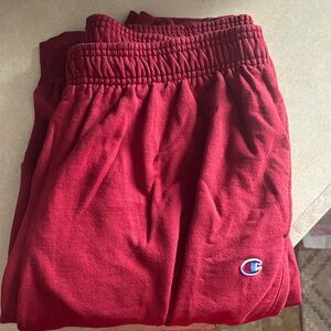 Champion men maroon Sweatpants